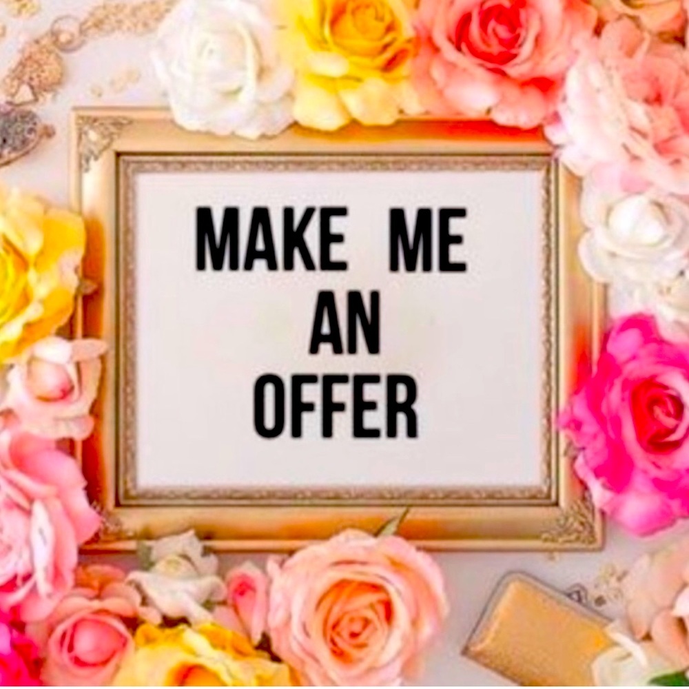 💖open to reasonable offers on all items :)